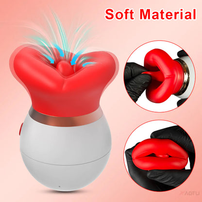 Rosena- Sucking Vibrator for Women Clitoris Stimulator Mouth Biting Nipple Orgasm Toys