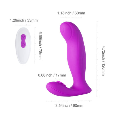 Allure – Wearable G Spot Vibrator with Clit Stimulator
