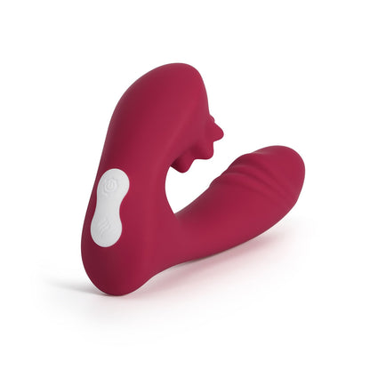 Lacy – G Spot Vibrator with Clit Licking Tongue