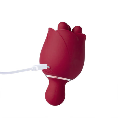 Rosewyn – Rotating Rose Toy Vibrator &amp; Pinpoint Stimulator