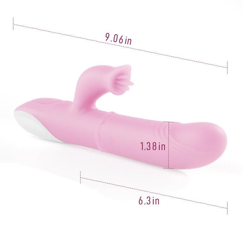 SWEETIE G Spot Vibrator With Clit Licker