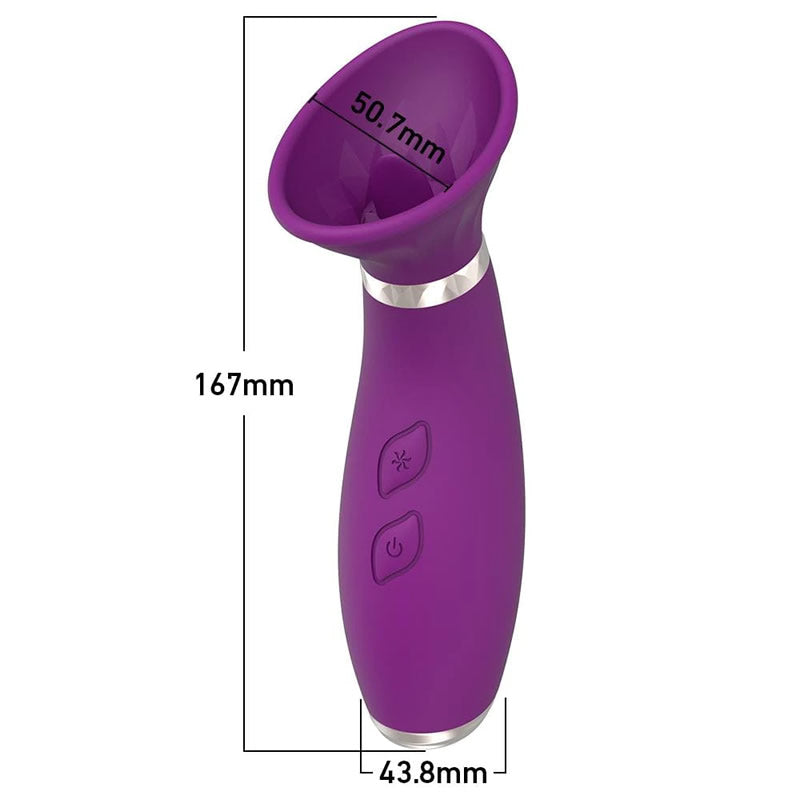 Clitoral Sucking Tongue Licking Vibrator