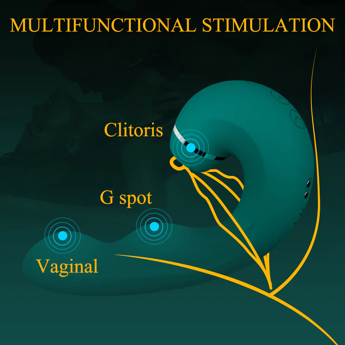 3 in 1 Clitoral Suction &amp; Vibration G-Spot Stimulator