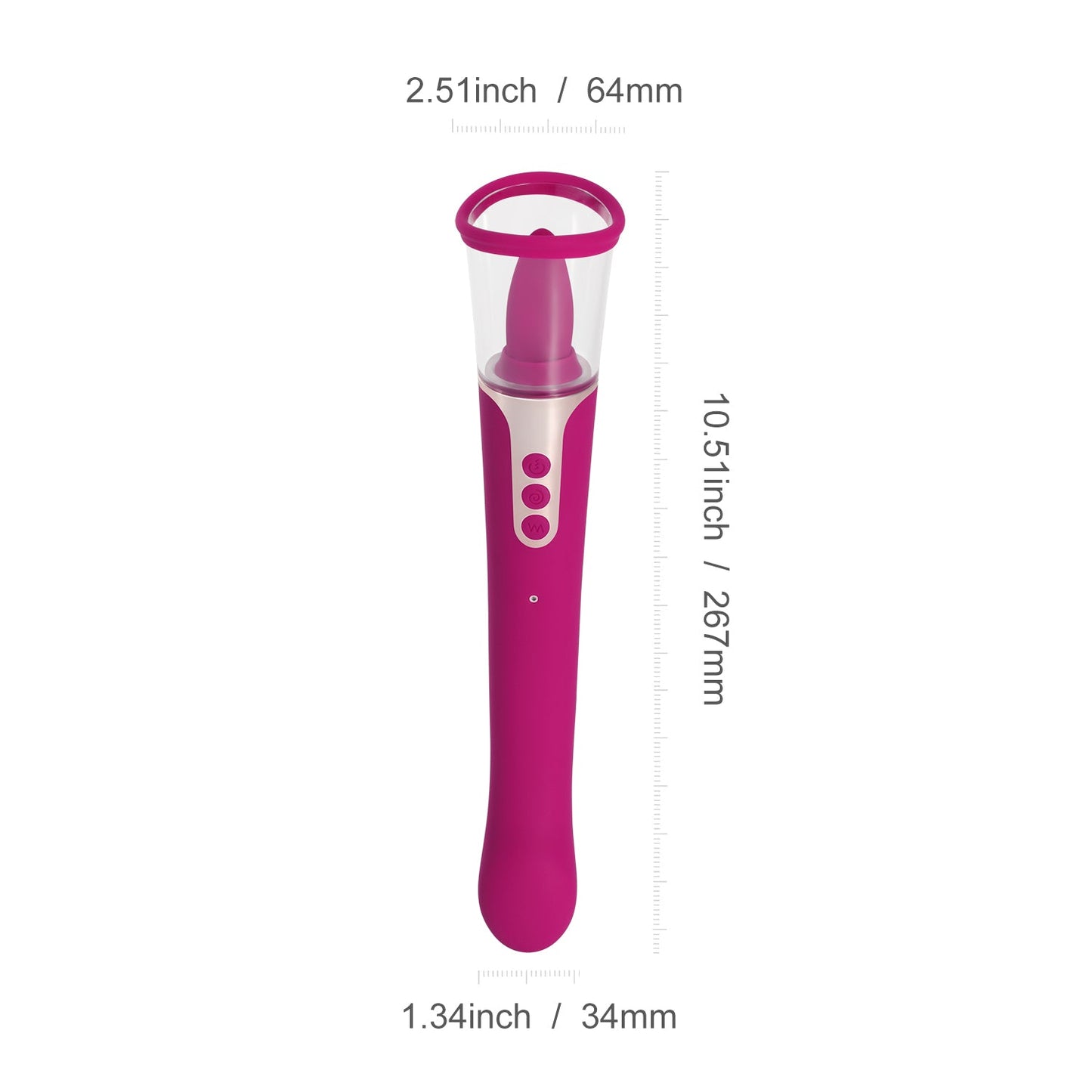 Succion – 3 in 1 Clitoral Sucking G Spot Vibrator & Clit Licking Tongue