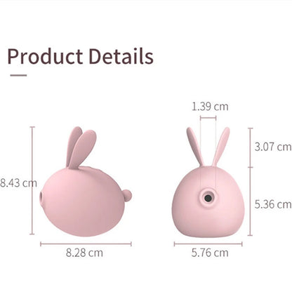 Kistoy Miss KK 10 Speeds Silicone Rabbit Sucking Vibrator