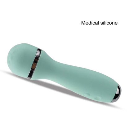 10 Powerful Multi Speed Mini Wand Massager Mint Green
