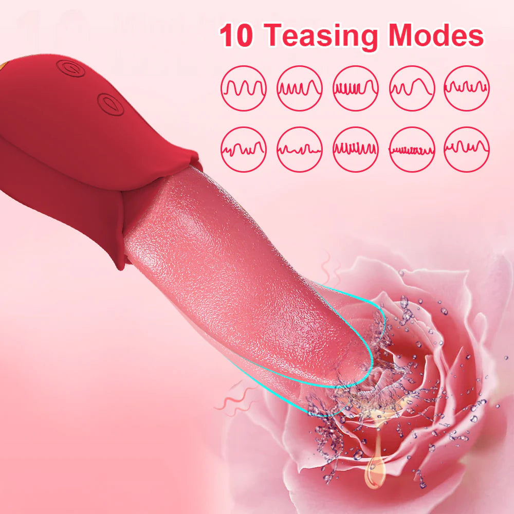 Realistic Tongue Honey Clit Licker with Vivid Wiggle – S5