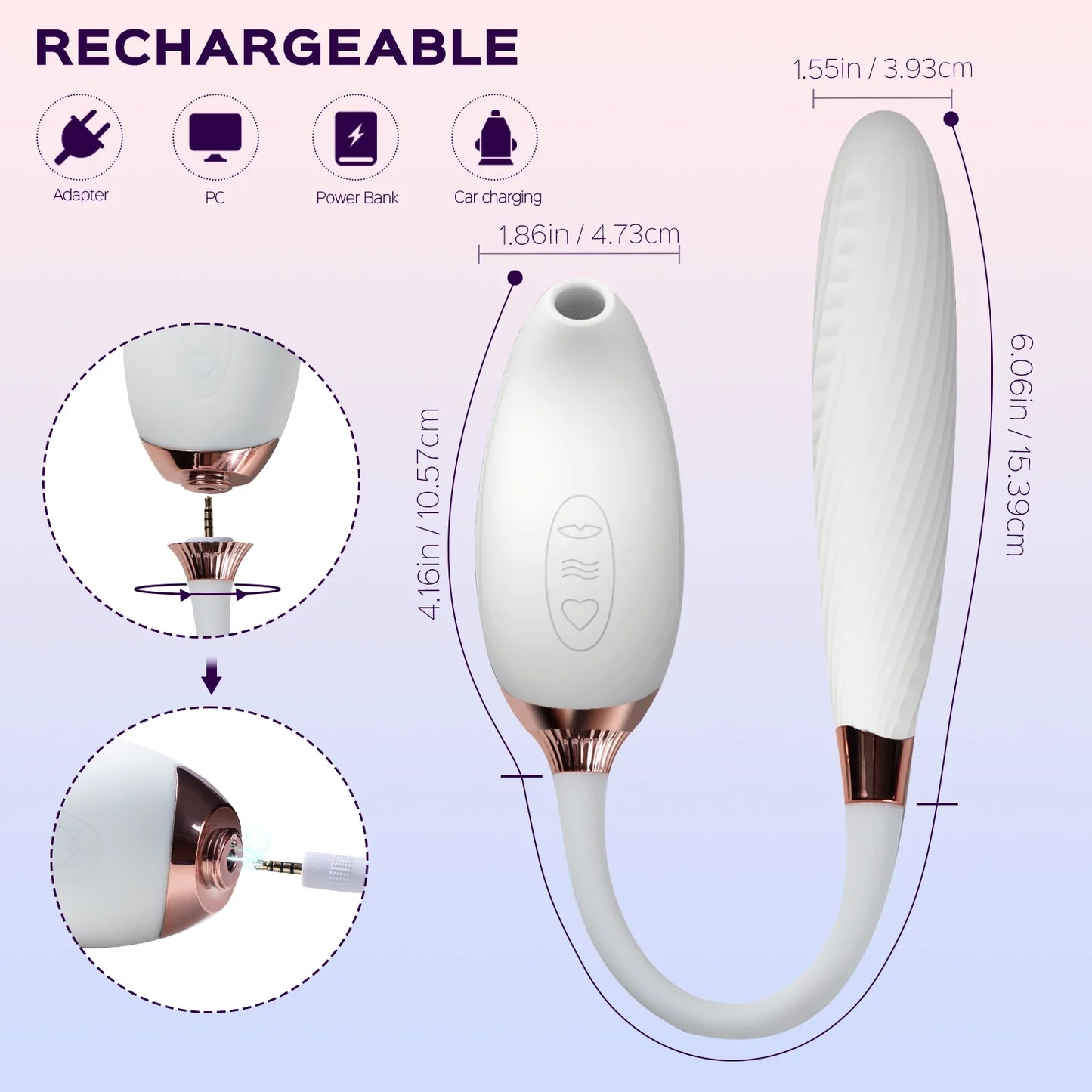 Vicky – Clit Sucking Stimulator Pulsating G-spot Vibrator