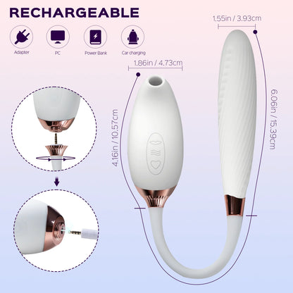 Vicky – Clit Sucking Stimulator Pulsating G-spot Vibrator