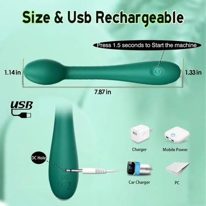Silqz – Rechargeable G Spot Vibrator with Clitoral Mode