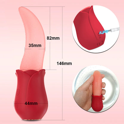 Realistic Tongue Honey Clit Licker with Vivid Wiggle – S5