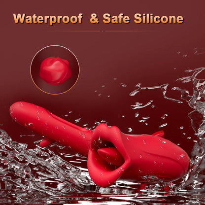 Nibbler 4 -Mouth Biting Vibrator And G-spot Tapping Stimulator