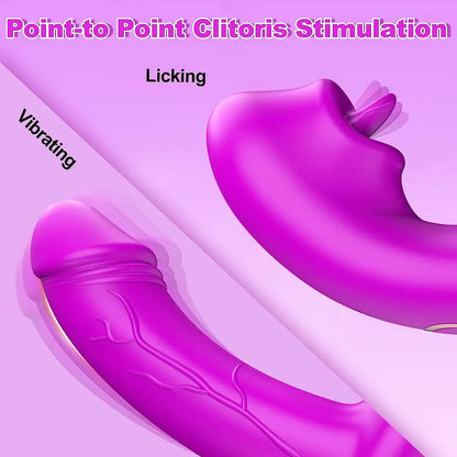 Victoria – Remote Control 12 Powerful Vibration Wearable Clitoral G Spot Butterfly Vibrator Nipple Stimulator with Tongue