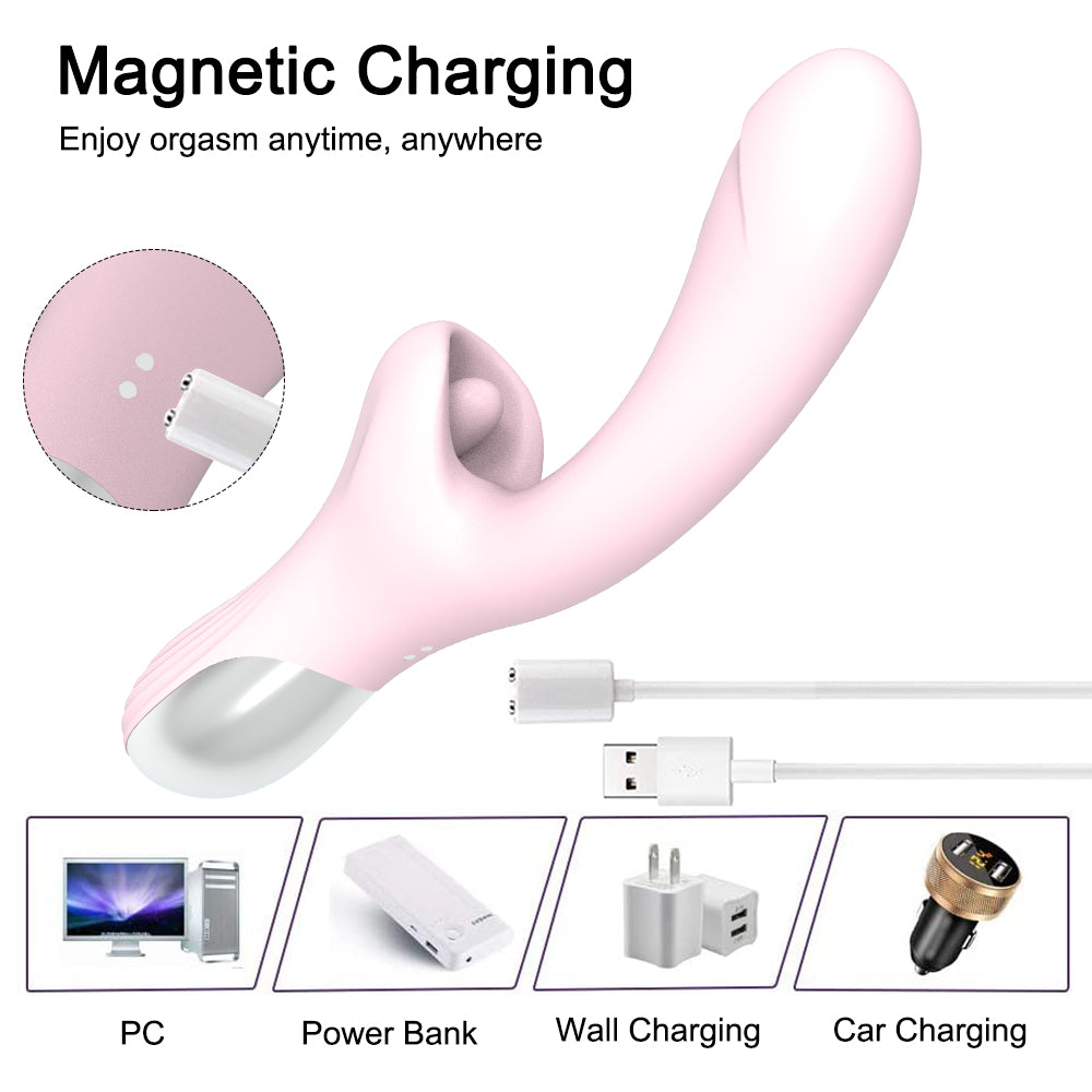 Tongue Licking Dildo Vibrators With 10 Licking &amp; Vibrating Sex Toys for Women Couple Pleasure Clit Clitoris Stimulator