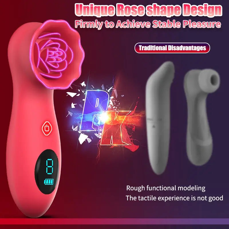 Blossom wand Rose vibrator