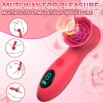 Blossom wand Rose vibrator