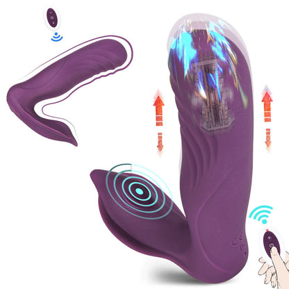 Velvet Hammer – Thrusting Plug Vibrator with Remote Control