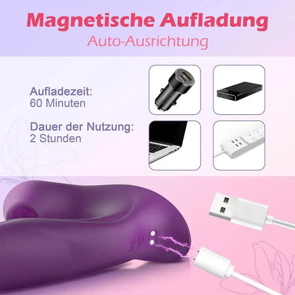 Ingmar – G spot Vibrator with Tapping, Vibration &amp; Clitoris Suction