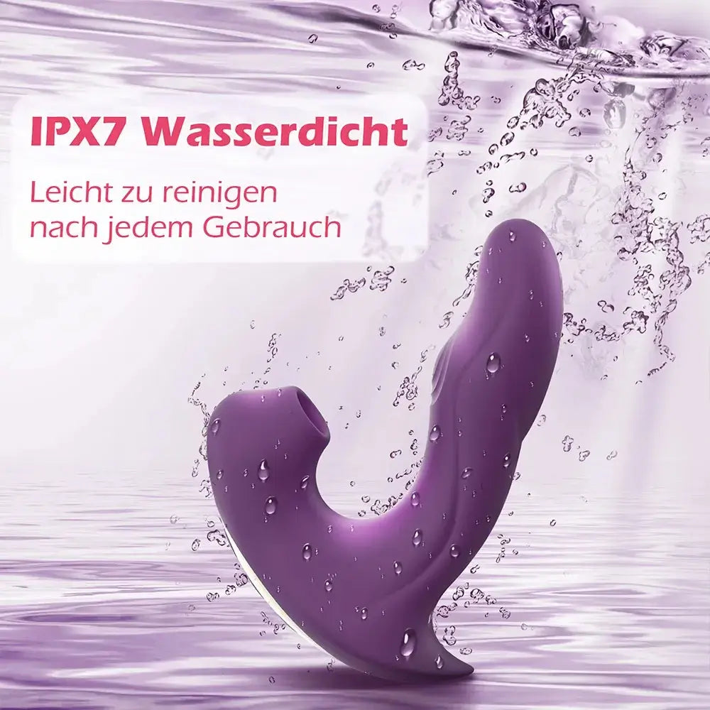 Ingmar – G spot Vibrator with Tapping, Vibration &amp; Clitoris Suction