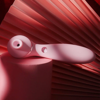 Kistoy Clit Sucking Heatable G Spot Clitoris Stimulator Vaginal Breast Nipple Vibrator for Quick Orgasm