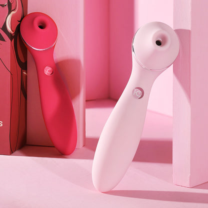 Kistoy Clit Sucking Heatable G Spot Clitoris Stimulator Vaginal Breast Nipple Vibrator for Quick Orgasm