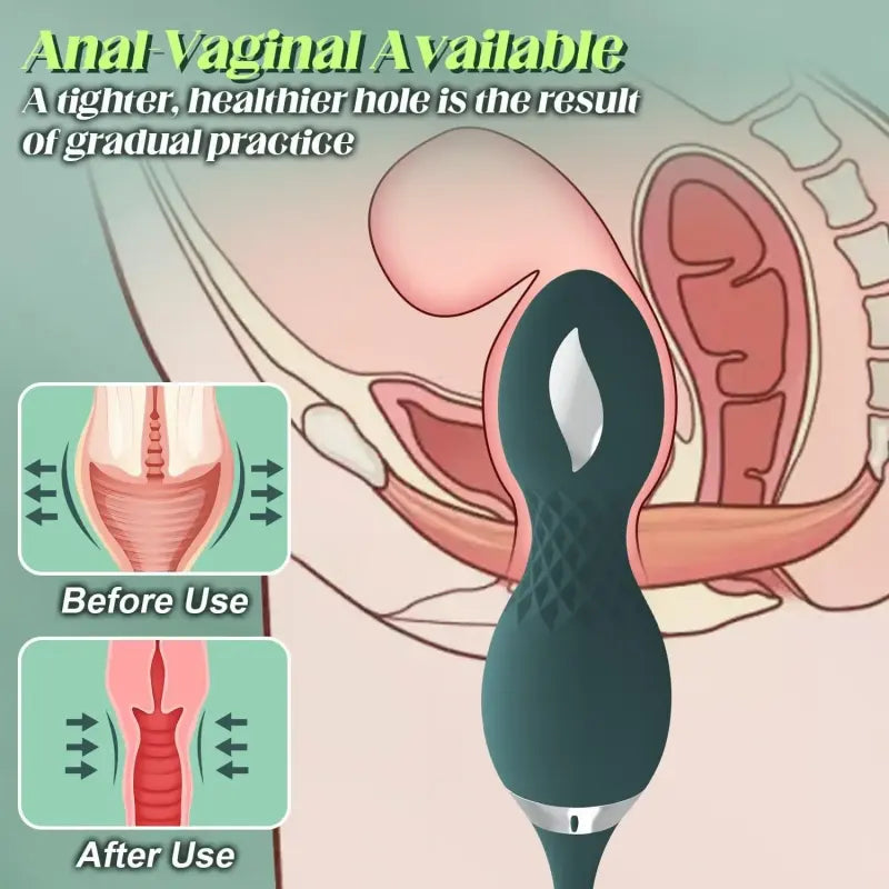 Fira – Rotating Clitoral Vibrator &amp; Prostate Massager for Couple