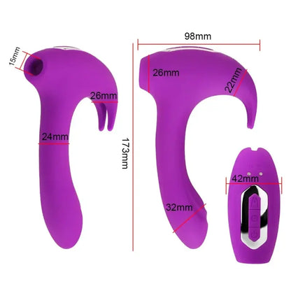 HAMMER Sucking Vibrator