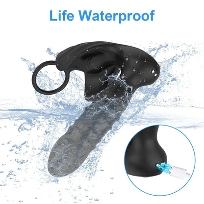 Hero prostate vibrator Prostate massager with cock ring