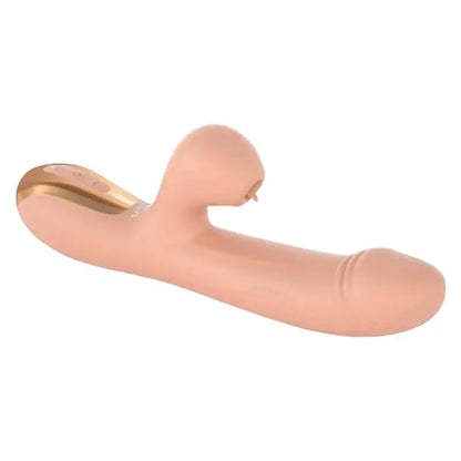 Leah – Thrusting Dildo &amp; Licking Sucking Kiss Vibrator
