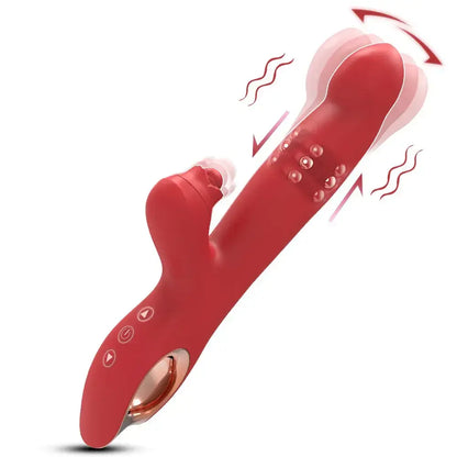 Liliana – Tapping Beads Massage Finger Rabbit Vibrator