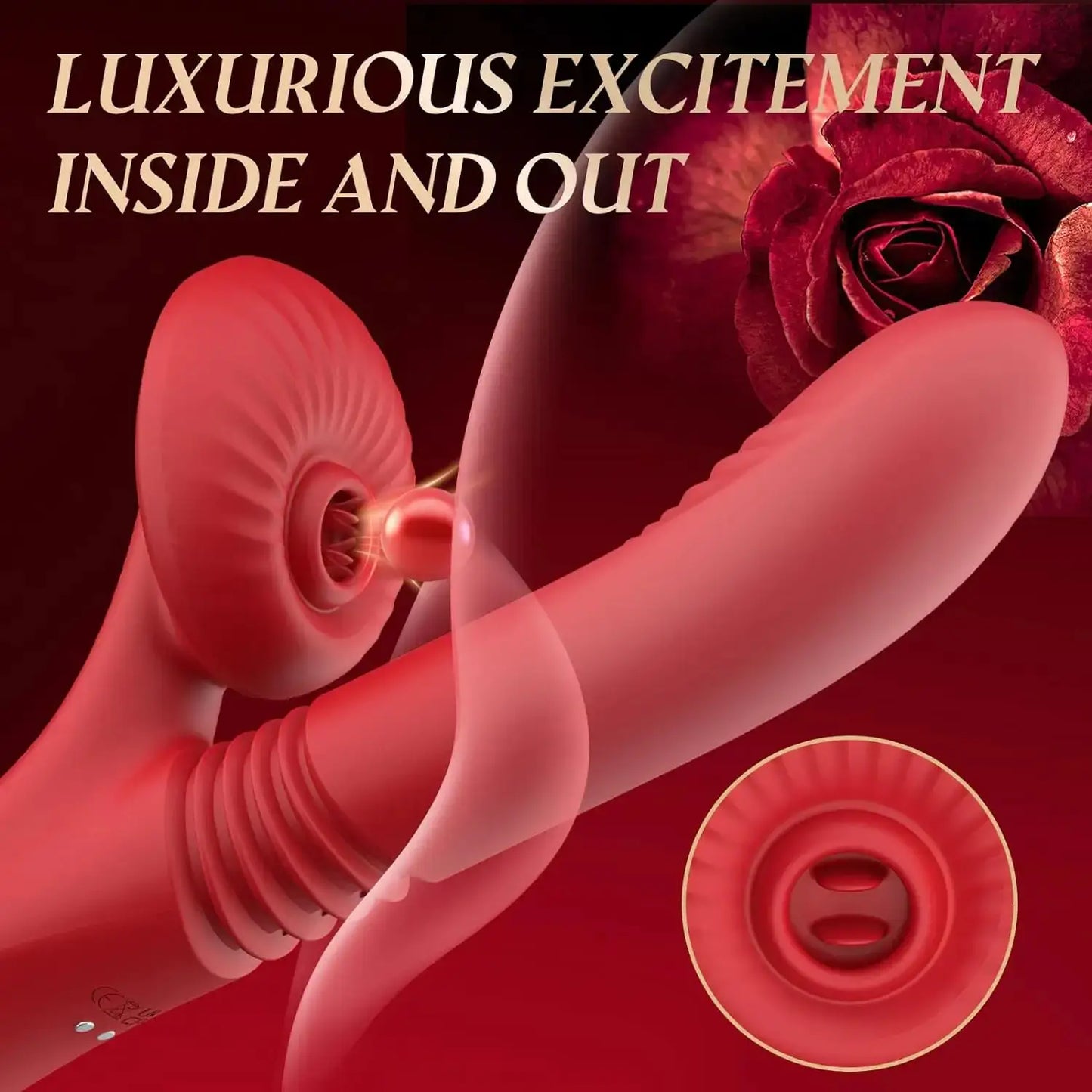 Luna – Clit Licking &amp; Warming Thrusting Rabbit Vibrator