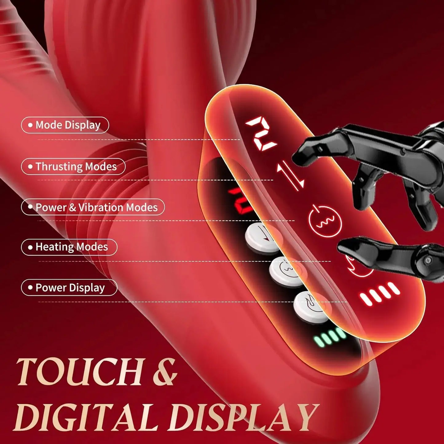 Luna – Clit Licking &amp; Warming Thrusting Rabbit Vibrator
