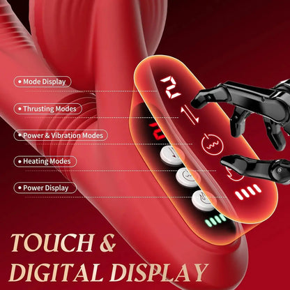 Luna – Clit Licking &amp; Warming Thrusting Rabbit Vibrator