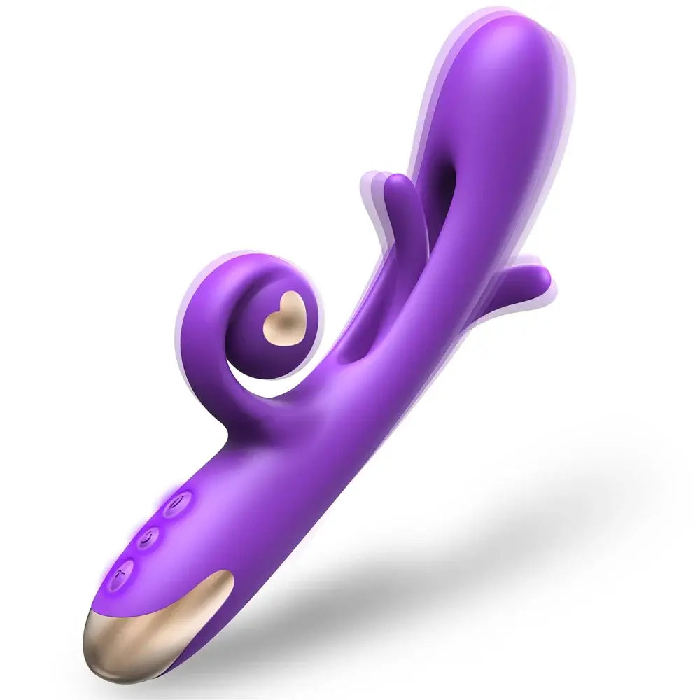Marissa – 10 Vibration 7 Flapping Rabbit Flapping G Spot Dildo Vibrator