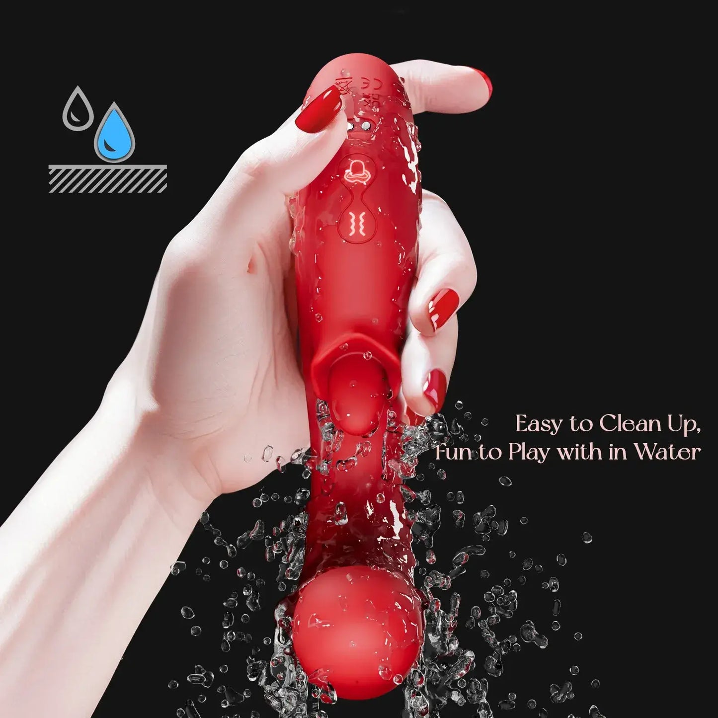 Sadie – 10 Tongue Licking &amp; 9 Thrusting G Spot Vibrator