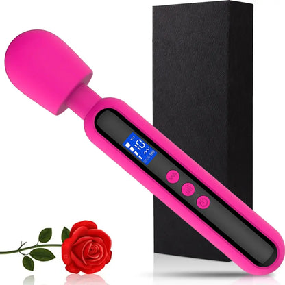 Savvy – Extra Powerful Wand Massager with LED Display Screen