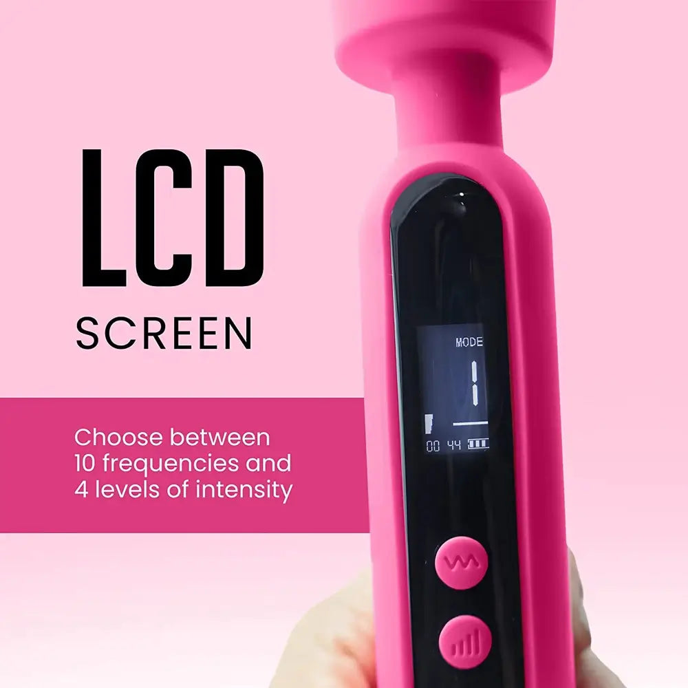 Savvy – Extra Powerful Wand Massager with LED Display Screen