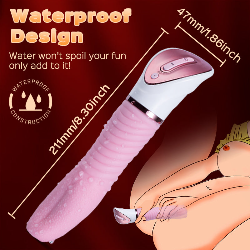 Tongue Demon – Heating Multi-function Tongue Vibrator