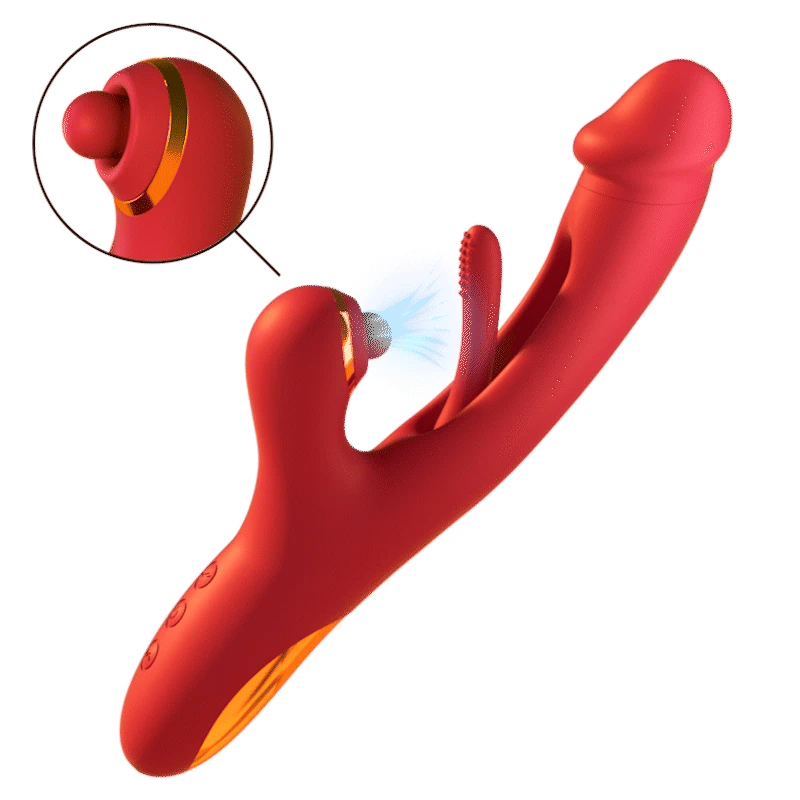 Upgraged Daphne – The O-Maker Vibrator With Flapping Vibration &amp; Clitoral Tapping
