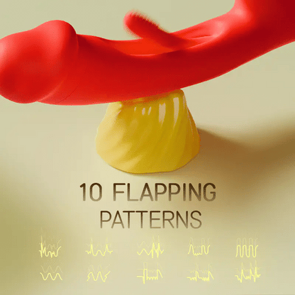 Upgraged Daphne – The O-Maker Vibrator With Flapping Vibration &amp; Clitoral Tapping