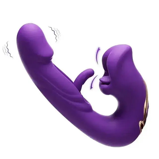 XDragon Flapping Clit Vibrator – Kissing Mouth &amp; Vibration