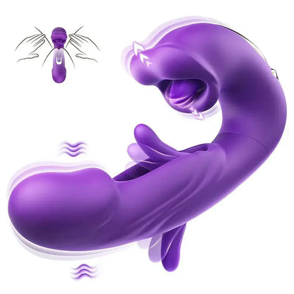 XDragon Flapping Clit Vibrator – Kissing Mouth &amp; Vibration