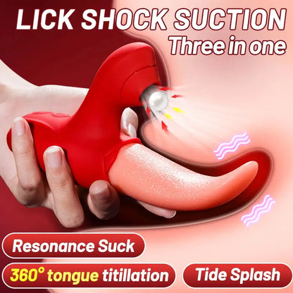 Ferne – Flapping Tongue Licking G Spot Clitoral Sucking Vibrator