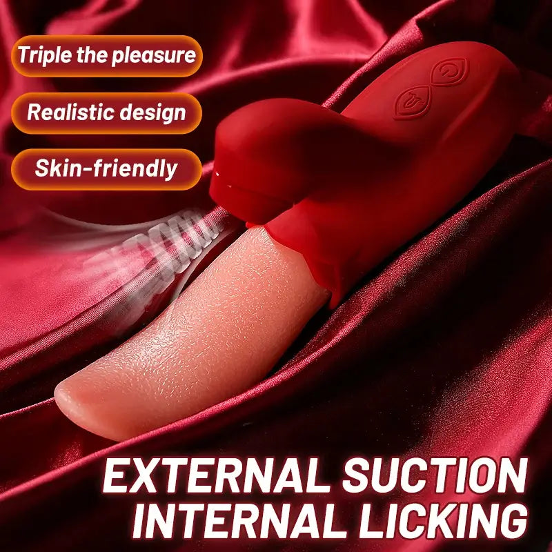 Ferne – Flapping Tongue Licking G Spot Clitoral Sucking Vibrator