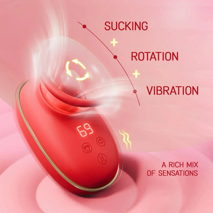 Valentina – Clitoral Sucking Vibrator with Licking &amp; Vibrating Function