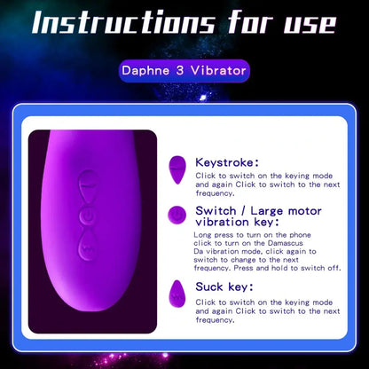 Sam – Vibrator With Flapping Vibration &amp; Clitoral Suction
