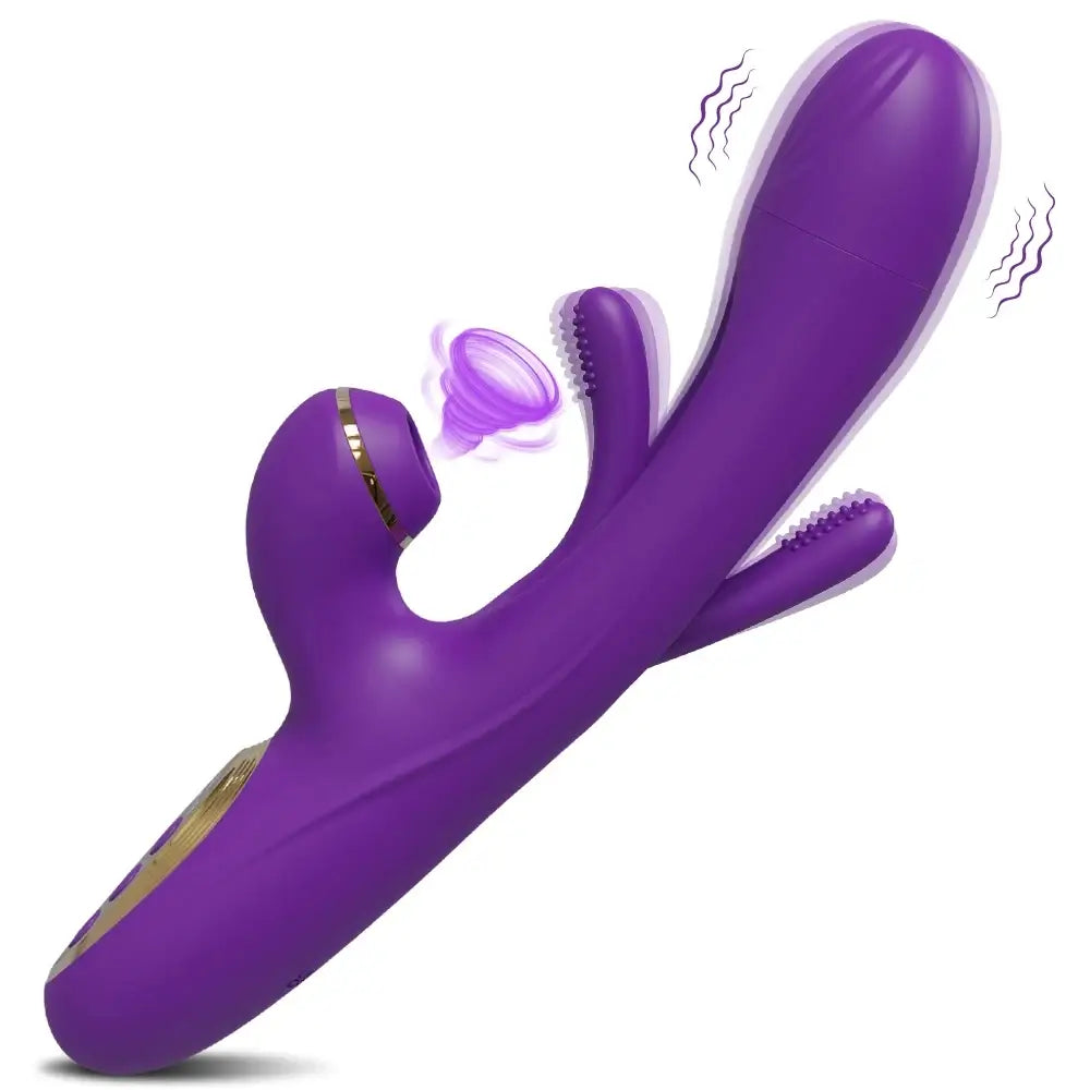Niki – Rabbit Tapping G-Spot Clit Sucking Vibrator
