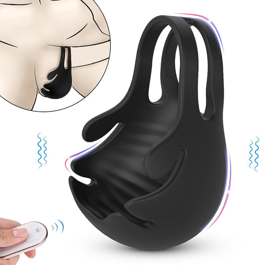 Vibrating Chastity Cock Ring